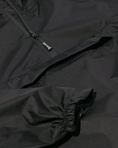 Regencape für Erwachsene, leicht, wasserdicht schwarz schwarz - 34440085BLACK - HEMA