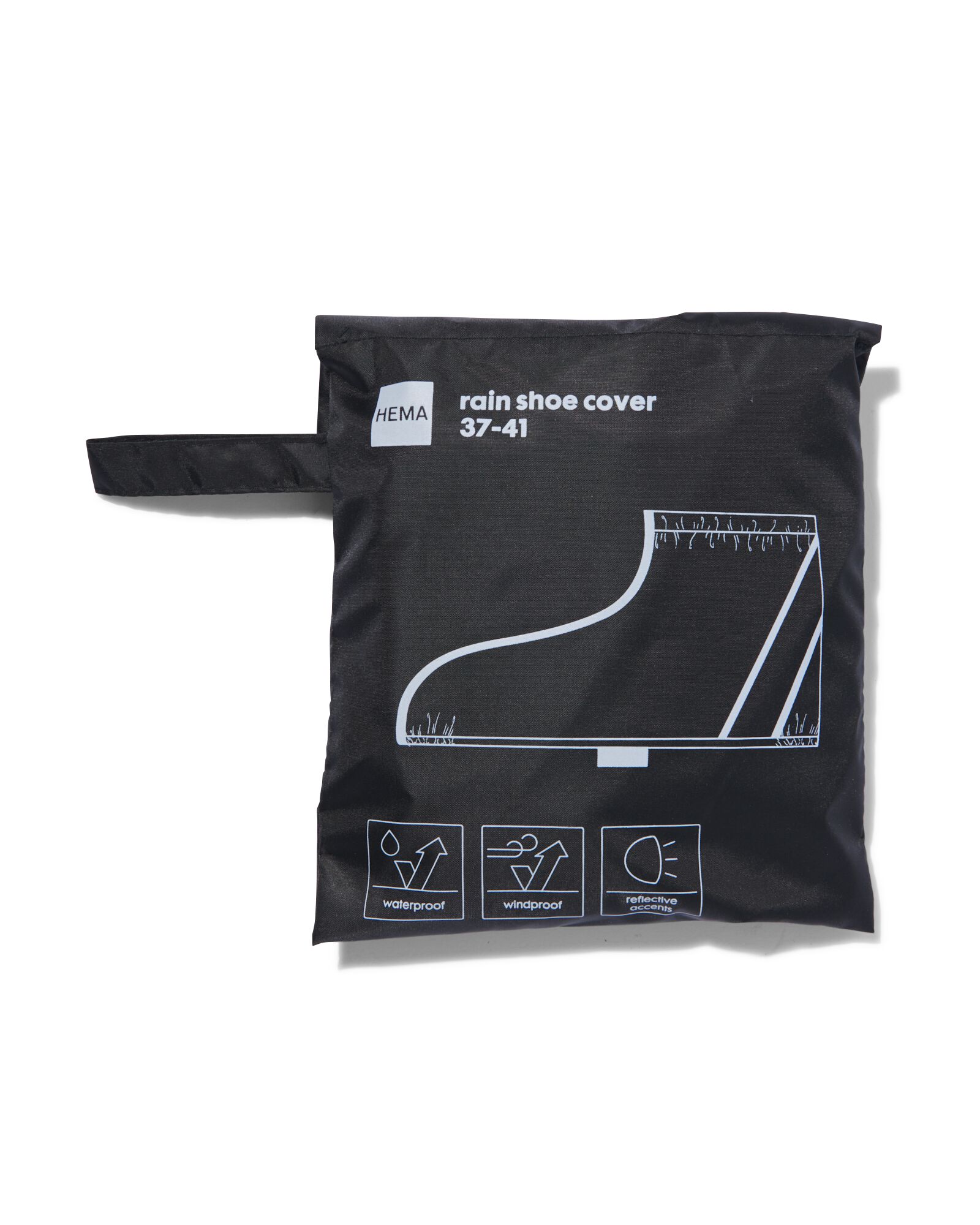 Regen-&Uuml;berschuhe, faltbar schwarz - 1000025189 - HEMA