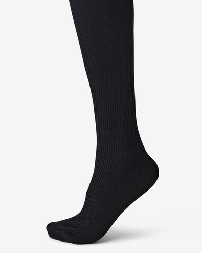 collants pour dames 100 deniers laine noir noir - 4072130BLACK - HEMA