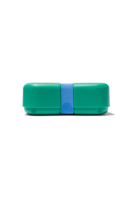 lunchbox met elastiek groen - 80650086 - HEMA
