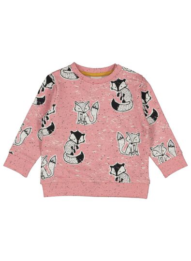 Baby-Sweatshirt rosa 86 - 33073925 - HEMA