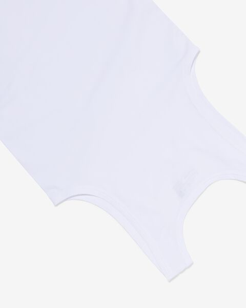 2 maillots de corps homme - sans coutures blanc blanc - 1000009850 - HEMA