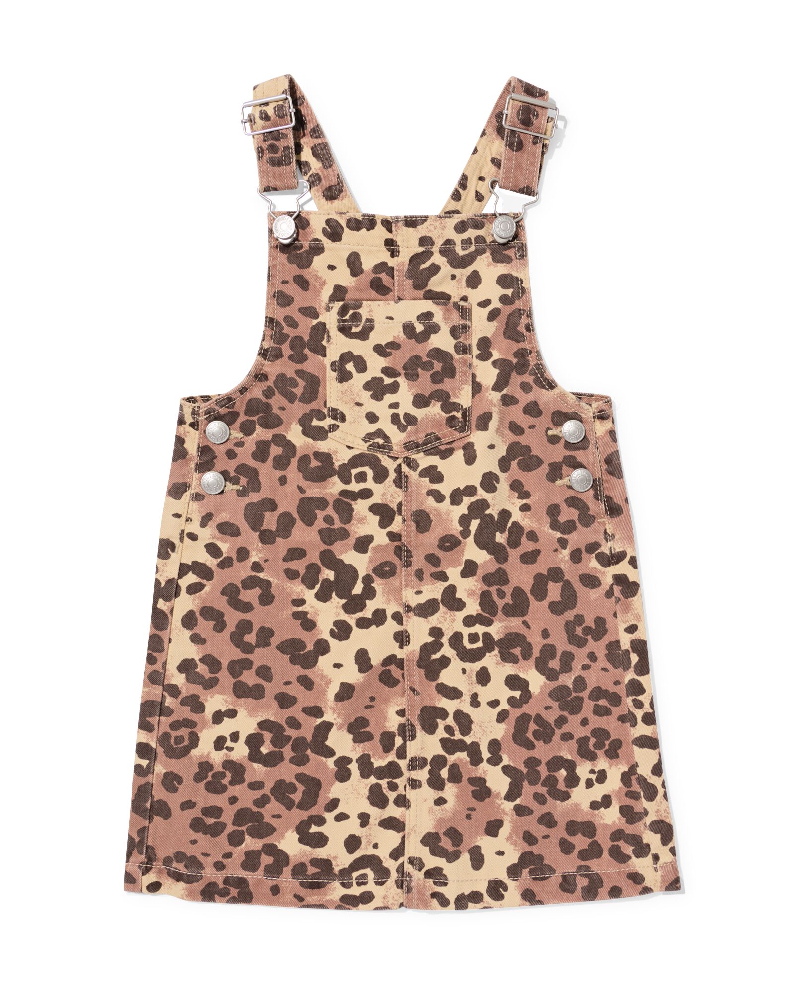 Kinderkleid mit Tiermotiven hellbraun hellbraun - 30839302LIGHTBROWN - HEMA