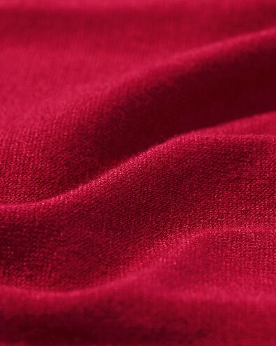 pyjama femme viscose rouge XL - 23460239 - HEMA