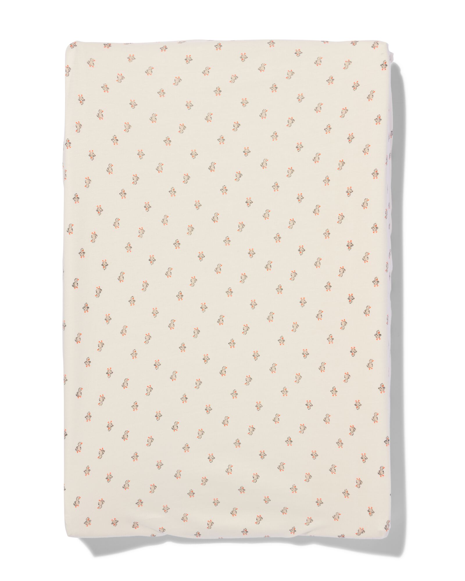 housse coussin &agrave; langer coton 50x70 canards - 33303130 - HEMA