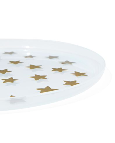 bordjes herbruikbaar plastic sterren - 4 stuks - 25610041 - HEMA