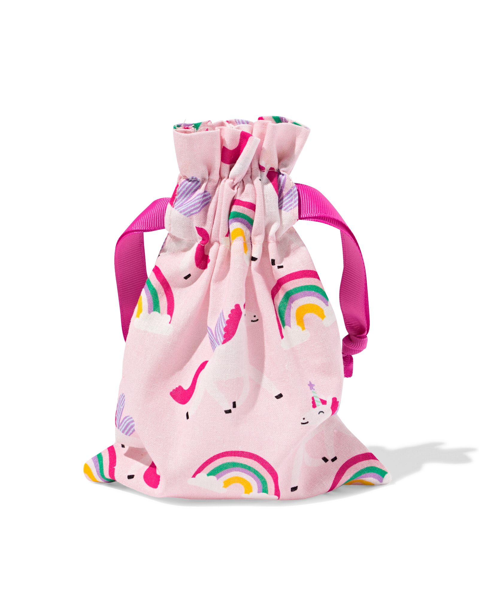 Geschenktasche 21&nbsp;x&nbsp;14&nbsp;cm, Baumwolle, Einhorn - 14710328 - HEMA