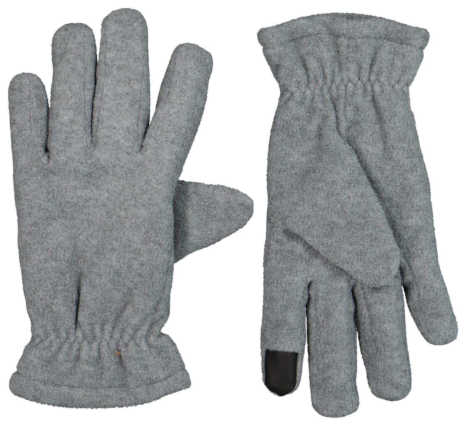 gants enfant polaire pour écran tactile gris chiné - HEMA