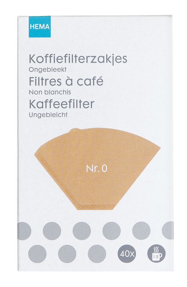 filtres &agrave; caf&eacute; n&deg;0 - 20560204 - HEMA
