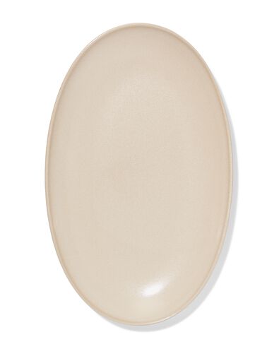 plat 32x20cm Puur gla&ccedil;ure r&eacute;active blanc cass&eacute; - 9650145 - HEMA