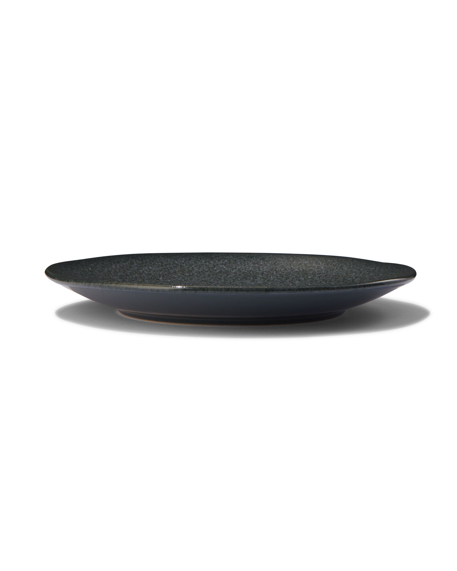 hema petite assiette - 23 cm - porto - émail réactif - noir (noir)