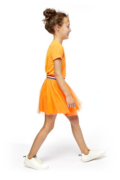 t-shirt enfant orange - 1000018934 - HEMA