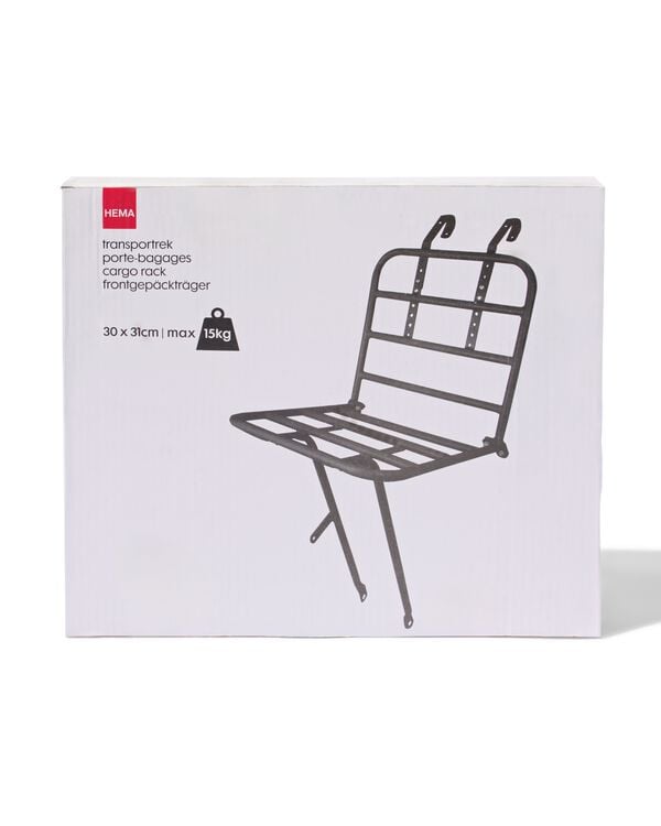 porte-bagage 30x31 15kg noir mat - 41150041 - HEMA