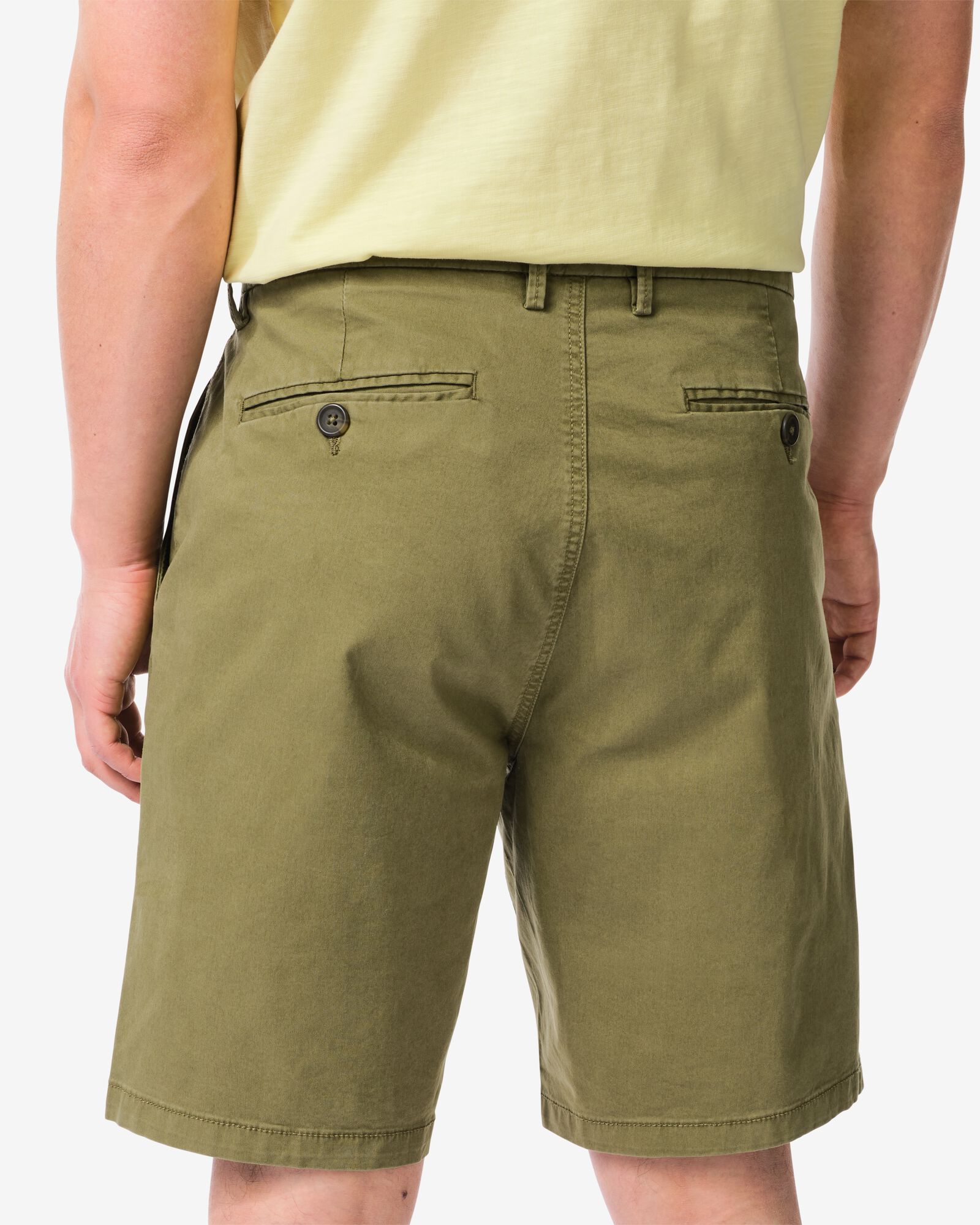 Herrenshorts Charly, Regular Fit, Chino mittelgr&uuml;n mittelgr&uuml;n - 2140910MIDGREEN - HEMA