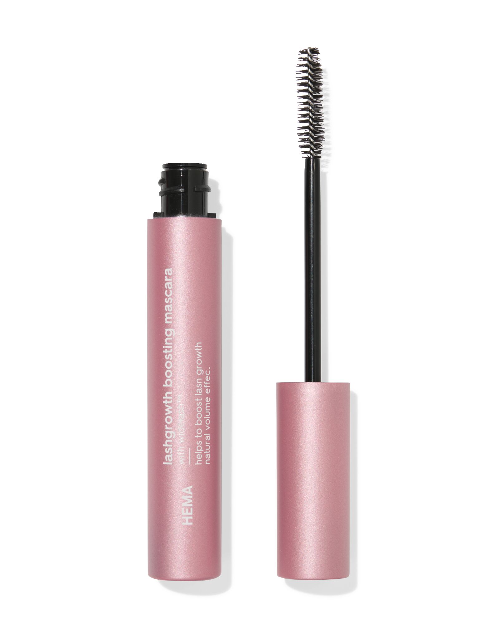 mascara anti-bavure booster de croissance noir - 11210379 - HEMA