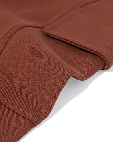 kinderbroek cargo normale fit bruin bruin - 30711818BROWN - HEMA