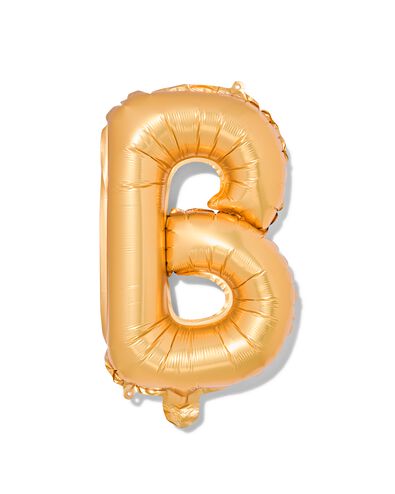 Folienballon B gold B - 14200240 - HEMA