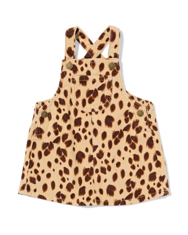 Babykleid mit Leopard sandfarben sandfarben - 33052270SAND - HEMA