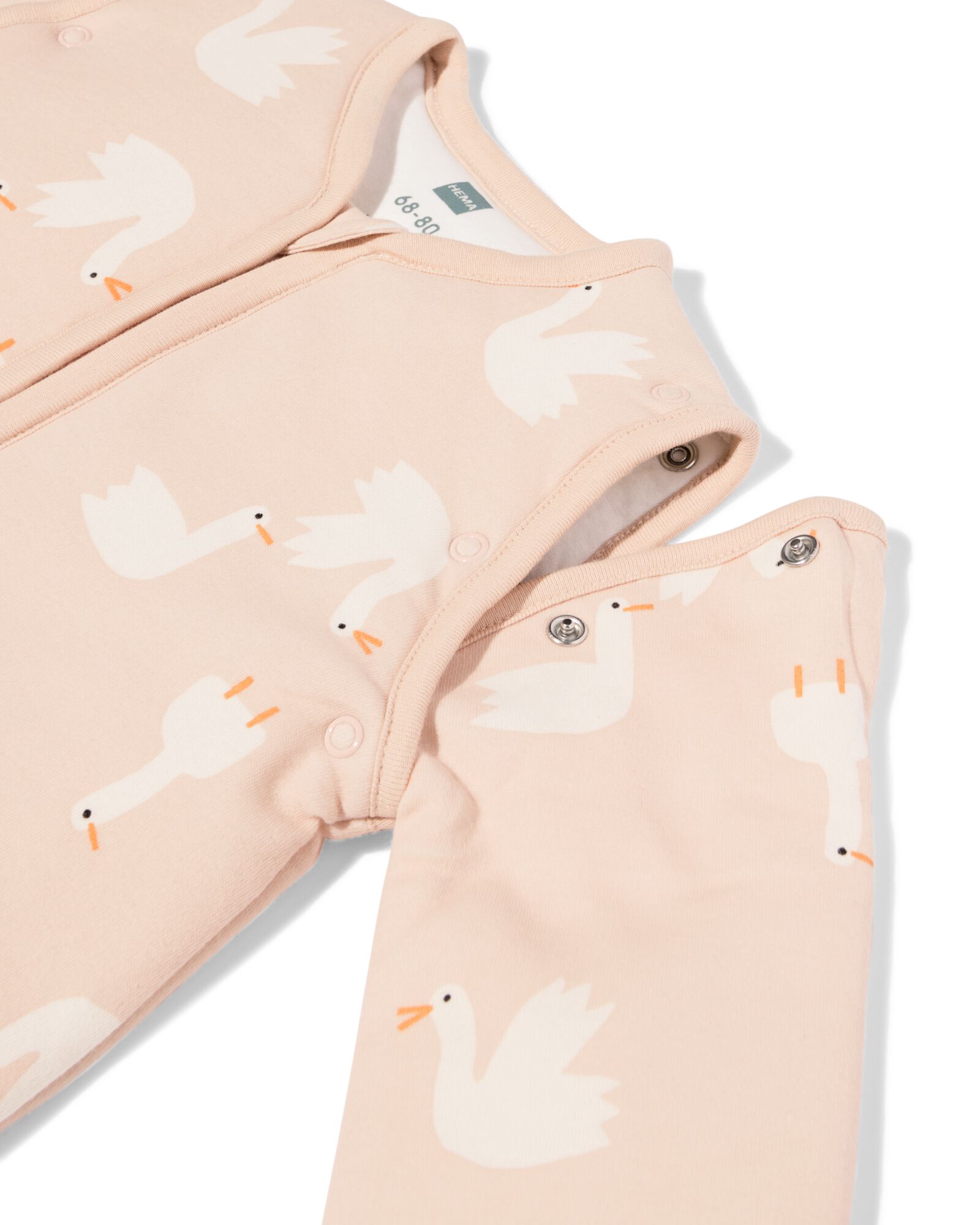 gigoteuse avec manches amovibles coton tog 3,0 oies rose rose - 33365750PINK - HEMA