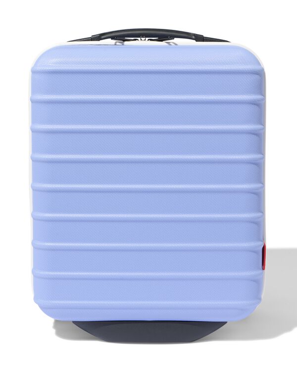 valise &agrave; glisser sous le si&egrave;ge ABS 39x29x20cm 19L bleue - 18670035 - HEMA
