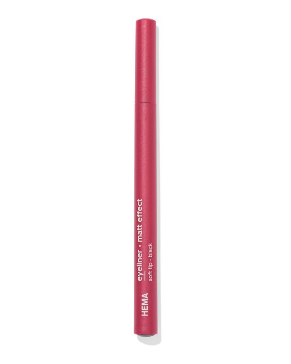 soft eyeliner waterproof mat zwart - 11210392 - HEMA