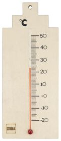 Außenthermometer, Holz, 18 x 7.5 cm - 41810368 - HEMA