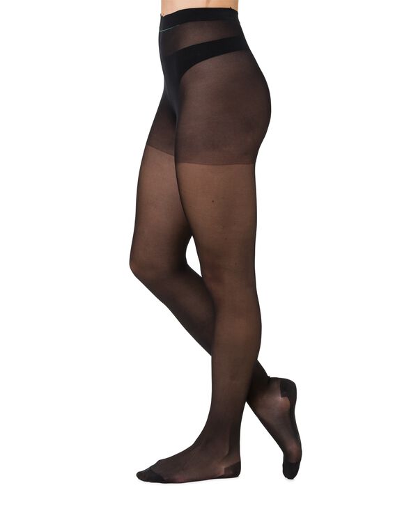 panty comfort 30 denier zwart zwart - 1000008364 - HEMA