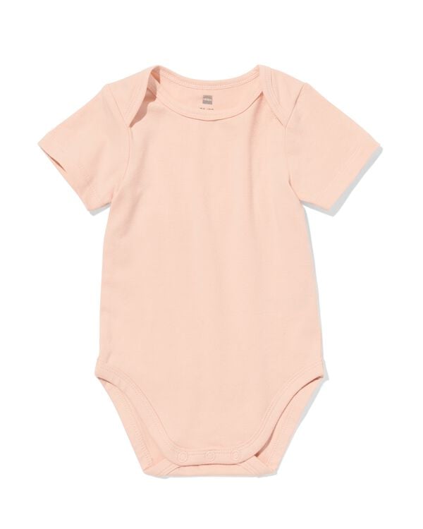 baby meegroei body roze roze - 33300360PINK - HEMA