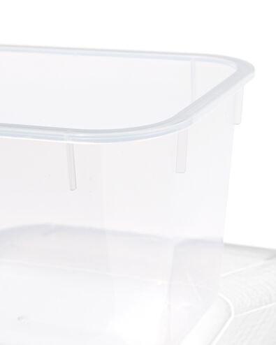 r&eacute;cipient de stockage taille L 3100 ml en plastique sans couvercle - 80810511 - HEMA