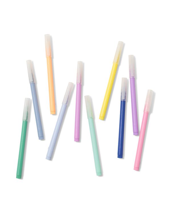 10 stylos pinceaux - 14470064 - HEMA