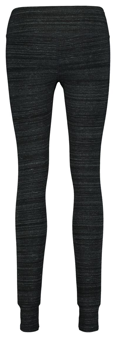 legging de sport femme gris chiné XL - 36084014 - HEMA