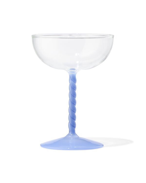 espresso martini glas blauw - 41822213 - HEMA
