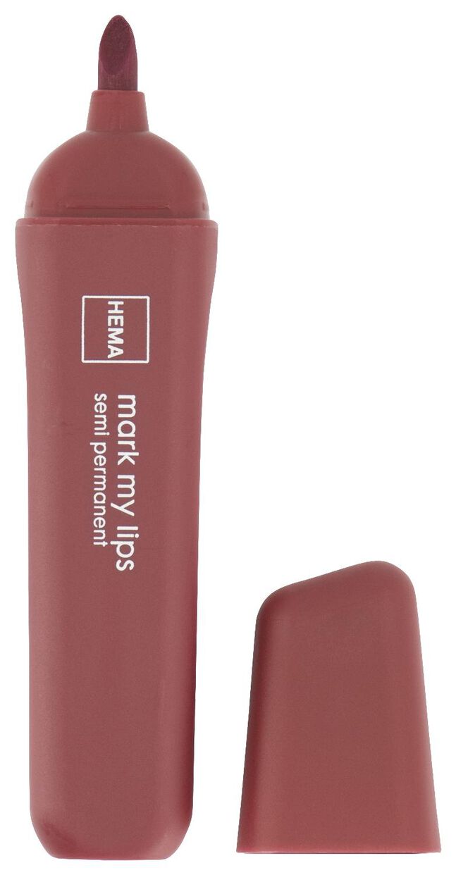 Installatie Voorzichtig dubbele lip marker semi-permanent red - HEMA