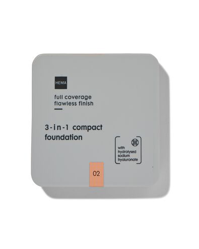 3-in-1 fond de teint couvrance totale 02 - 11290342 - HEMA