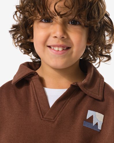 pull enfant  marron marron - 30700501BROWN - HEMA
