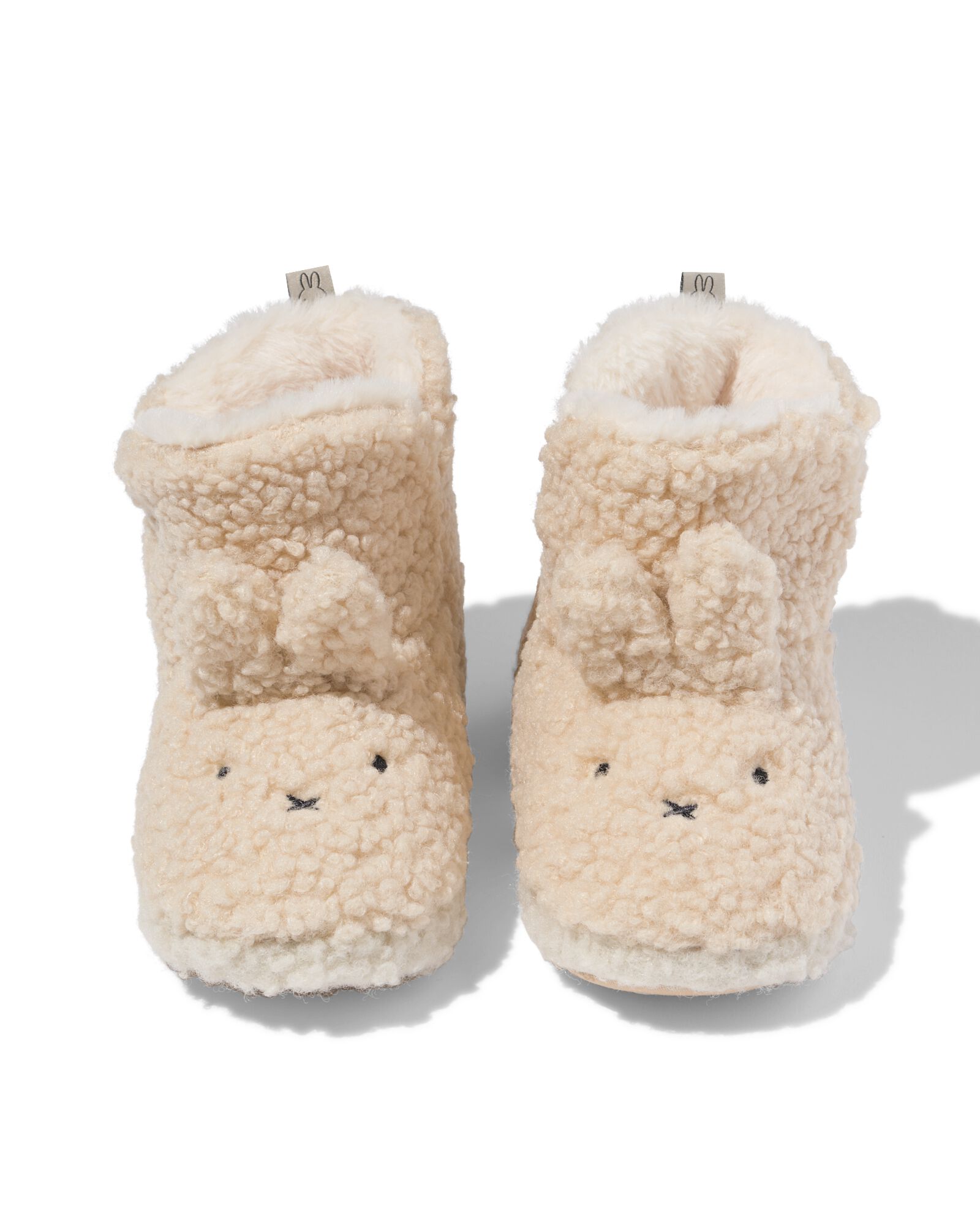 nijntje kindersloffen teddy beige beige - 18400090BEIGE - HEMA