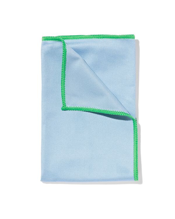 chiffon pour fen&ecirc;tre 25,5x13,3 cm polyester recycl&eacute; microfibre - 20500223 - HEMA