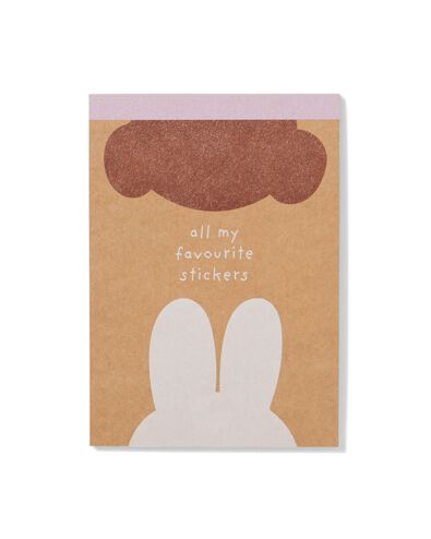 nijntje stickerboek 20 vel stickers - 20 stuks - 60410343 - HEMA