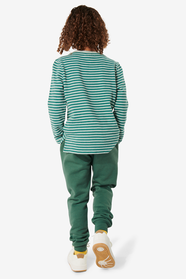 pantalon sweat enfant vert vert - 1000029820 - HEMA