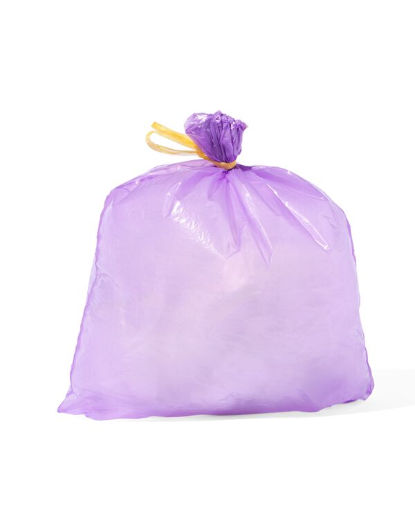 pedaalemmerzak 30L lavendel - 15 stuks - 20520018 - HEMA