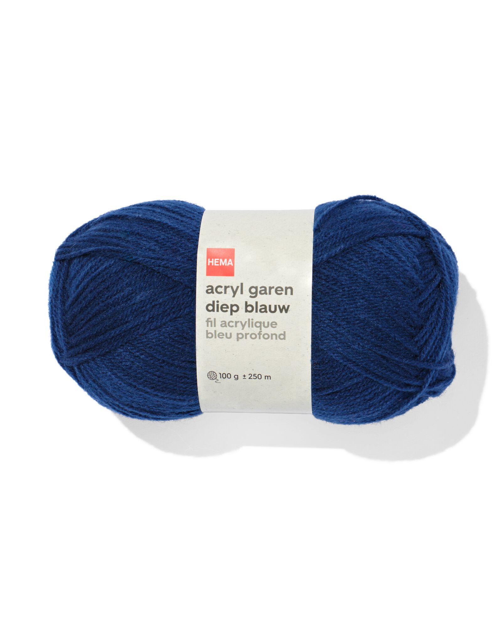 fil acrylique bleu foncé 100g 250m - 60760006 - HEMA