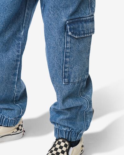 Cargohose f&uuml;r Kinder, normale Passform mittelblau mittelblau - 30708901MIDBLUE - HEMA