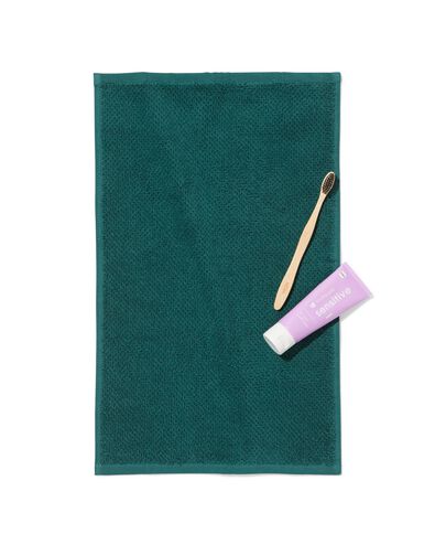 Handtuch, recycelt, Baumwolle gr&uuml;n - 2000000381 - HEMA