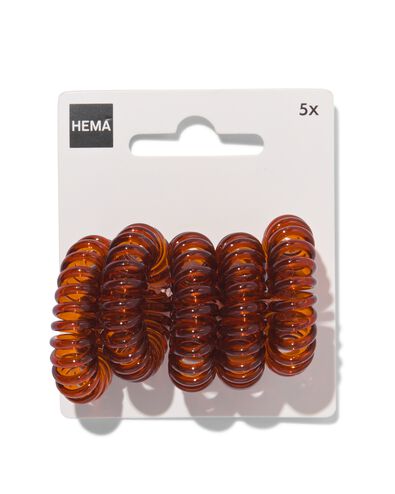 5er-Pack Spiral-Haargummis - 11873048 - HEMA