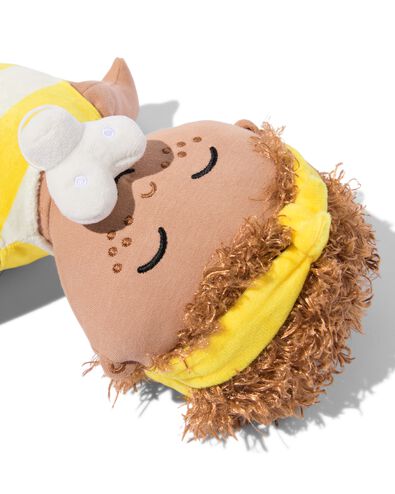 Knuffel babypop geel - 15100603 - HEMA