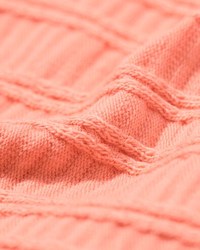 kinderjurk ribbel perzik - 30812904PEACH - HEMA