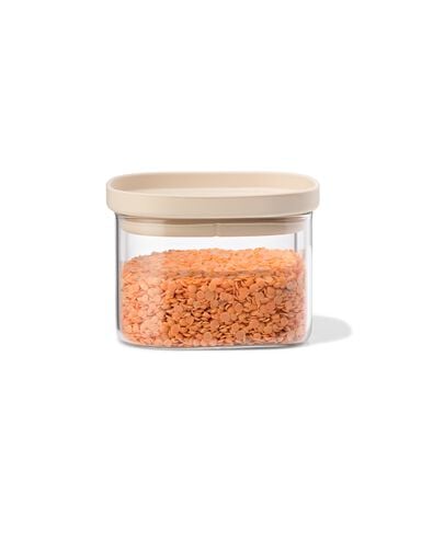 bo&icirc;te de conservation 470 ml verre avec couvercle - 80810524 - HEMA