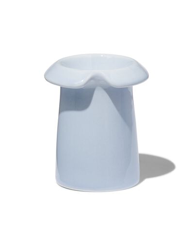 Eierbecher, &Oslash; 6 x 6.5 cm, Kombigeschirr, New Bone China, blau - 9650019 - HEMA