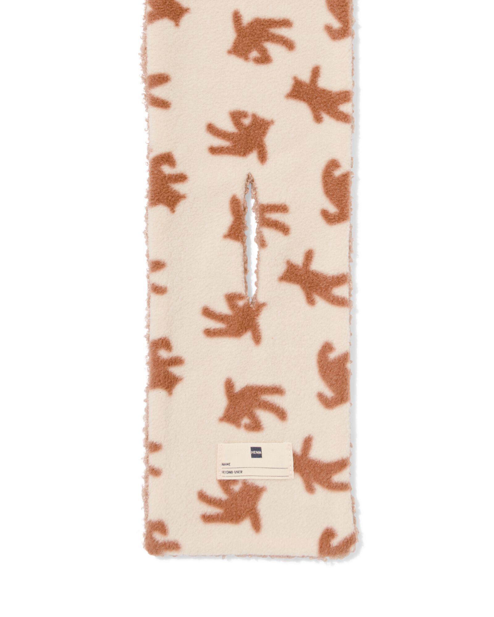 &eacute;charpe b&eacute;b&eacute; teddy marron - 33200324 - HEMA