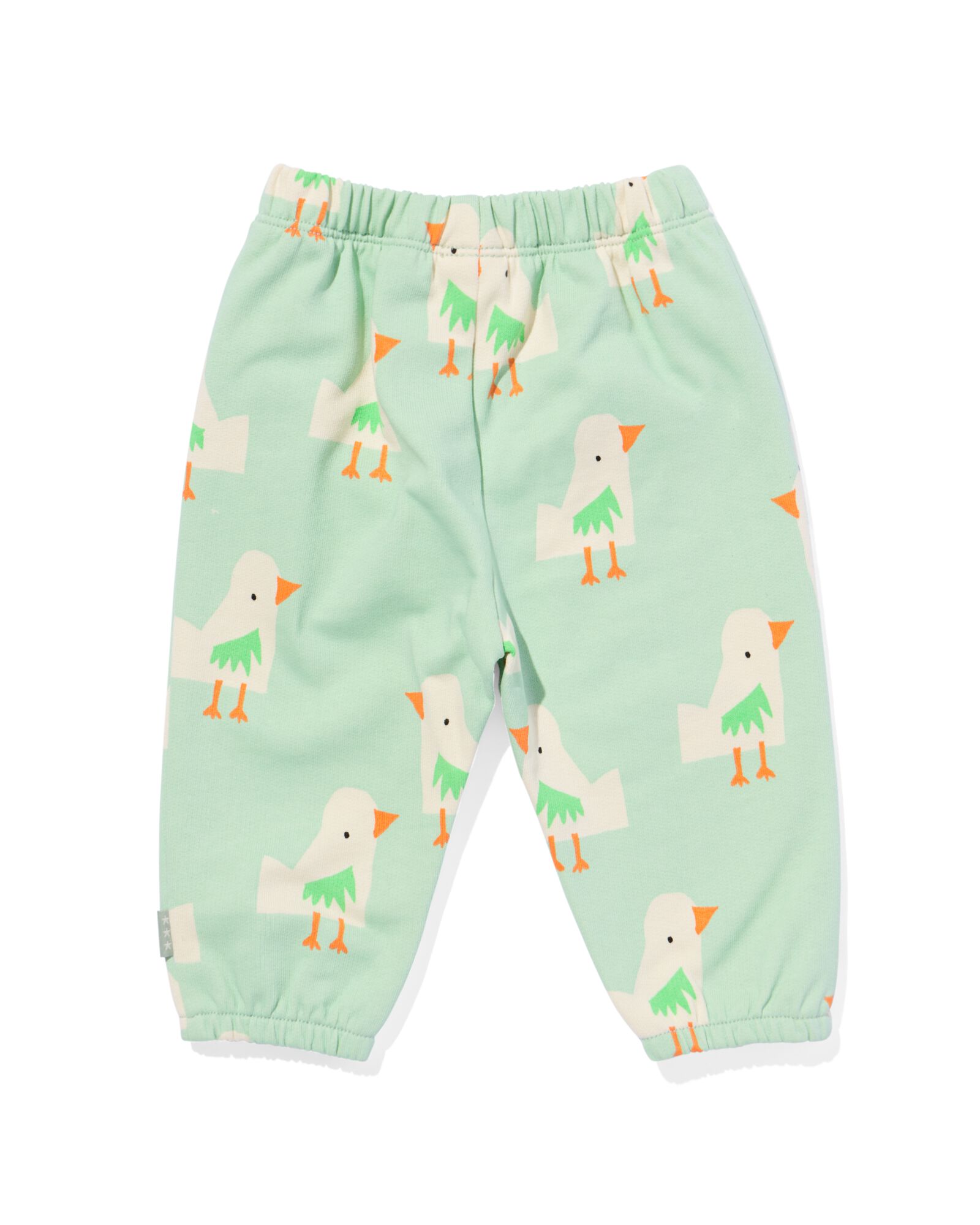 pantalon sweat nouveau-n&eacute; oiseaux vert - 33415420GREEN - HEMA